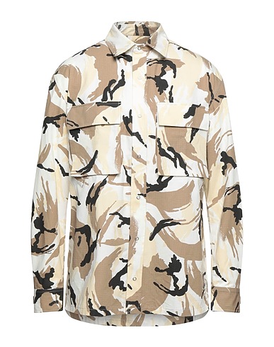 KENZO Patterned shirt White 100% Cotton