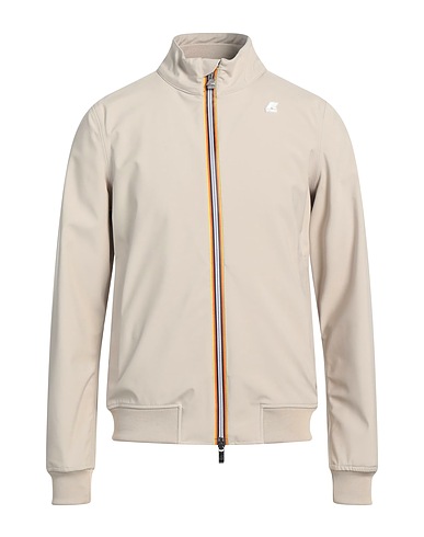 K-WAY Bomberjacke Beige 91% Polyester, 9% Polyurethan