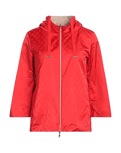 HERNO Jacket Red 100% Polyamide, Polyester, Cotton, Acetate