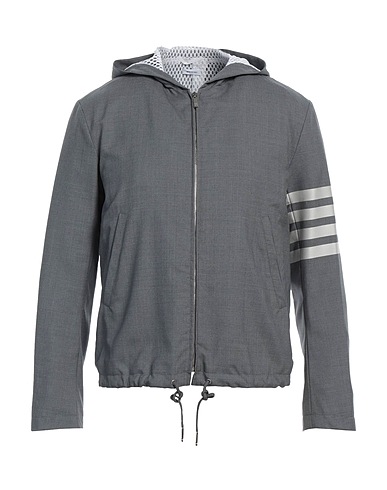 THOM BROWNE Jacket Grey 100% Wool