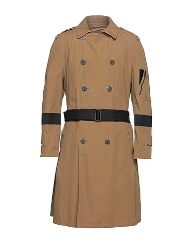 NEIL BARRETT Full-length jacket Camel 57% Cotton, 43% Polyester