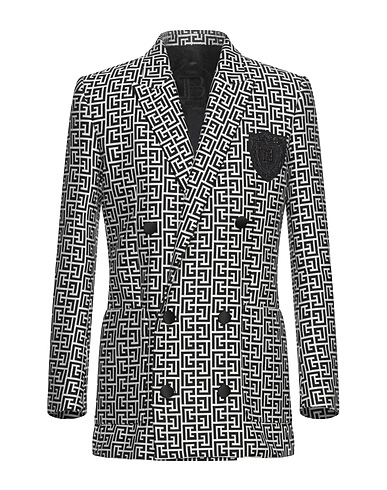 BALMAIN Blazer Black 100% Cotton
