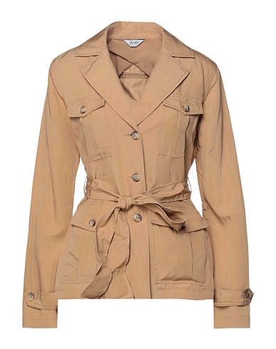 LIU •JO Jacket Tan 78% Lyocell, 22% Linen