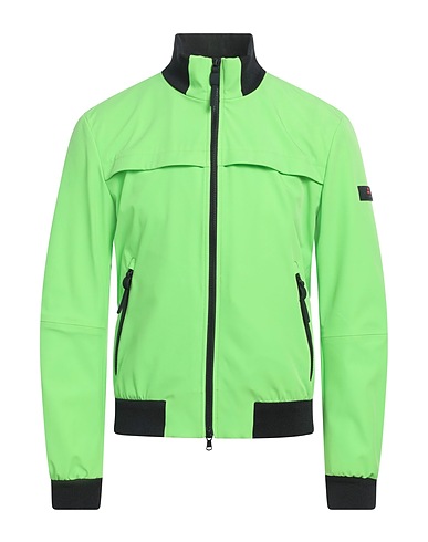 PEUTEREY Giubbotto Verde lime 51% Poliammide, 42% Poliestere, 7% Elastan