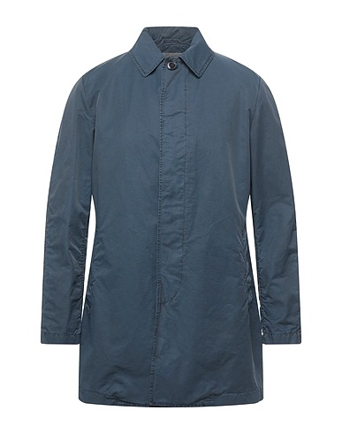 BROOKSFIELD Full-length jacket Midnight blue 65% Cotton, 35% Polyamide