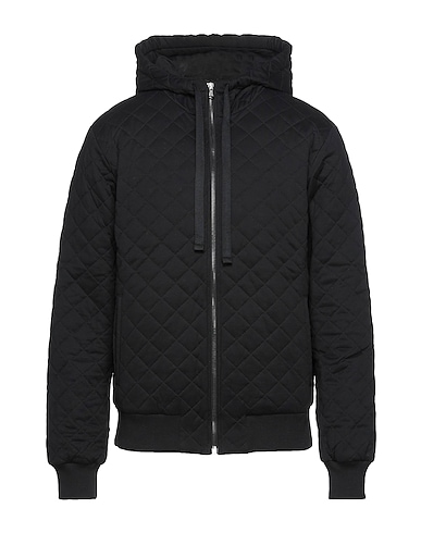 DOLCE&GABBANA Bomber Black 100% Cotton, Elastane
