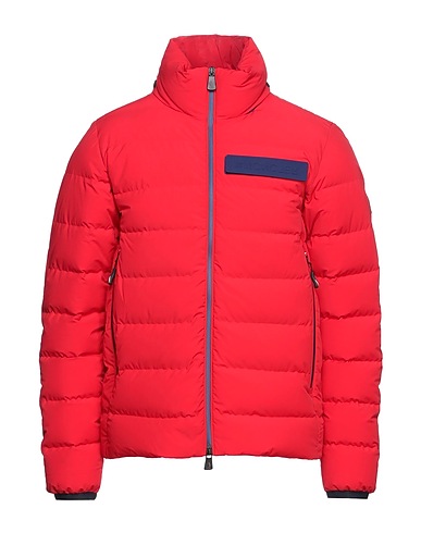 MONCLER GRENOBLE Shell jacket Red 84% Polyamide, 16% Elastane
