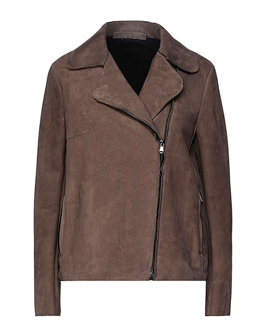 SALVATORE SANTORO Jacket Brown Ovine leather