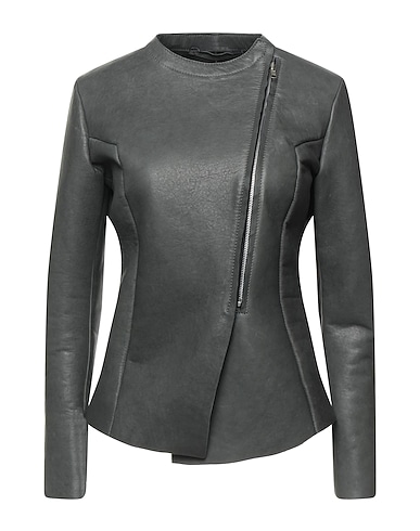 SALVATORE SANTORO Biker jacket Lead Ovine leather