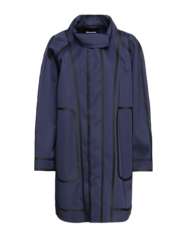 DSQUARED2 Full-length jacket Midnight blue 100% Cotton