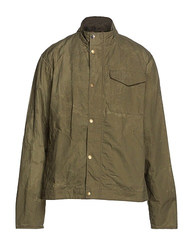 BARBOUR Giubbotto Verde militare 100% Cotone
