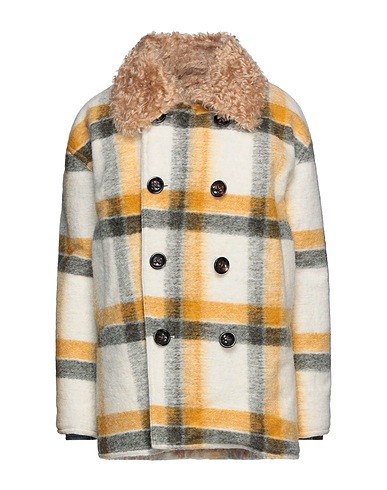 DSQUARED2 Coat Beige 80% Wool, 20% Polyester