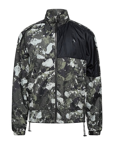 MARCELO BURLON Jacket Military green 100% Polyamide