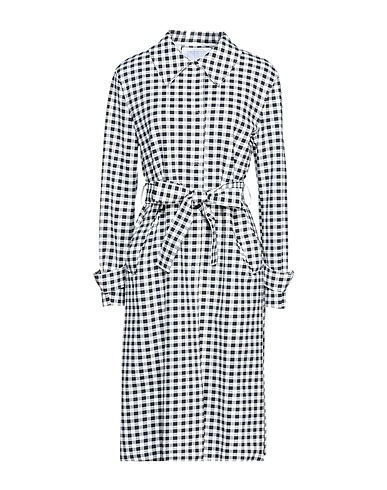 HARRIS WHARF LONDON Full-length jacket White 86% Polyamide, 14% Elastane