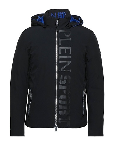 PLEIN SPORT Piumino Nero 100% Poliestere