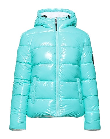 PLEIN SPORT Piumino Turchese 100% Poliestere, Poliammide