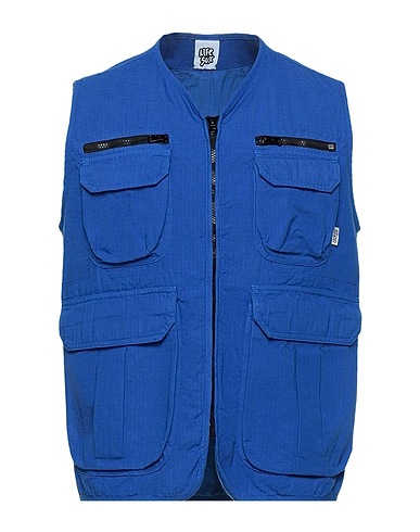 LIFE SUX Gilet Blue 100% Cotton