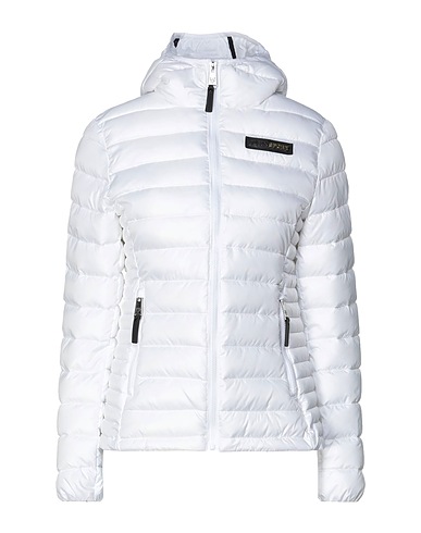 PLEIN SPORT Piumino Bianco 100% Poliestere