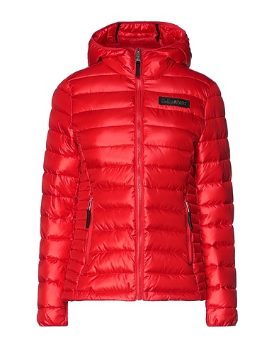 PLEIN SPORT Piumino Rosso 100% Poliestere