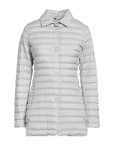 ADD Shell jacket Light grey 100% Polyester, Goose feathers, Goose down