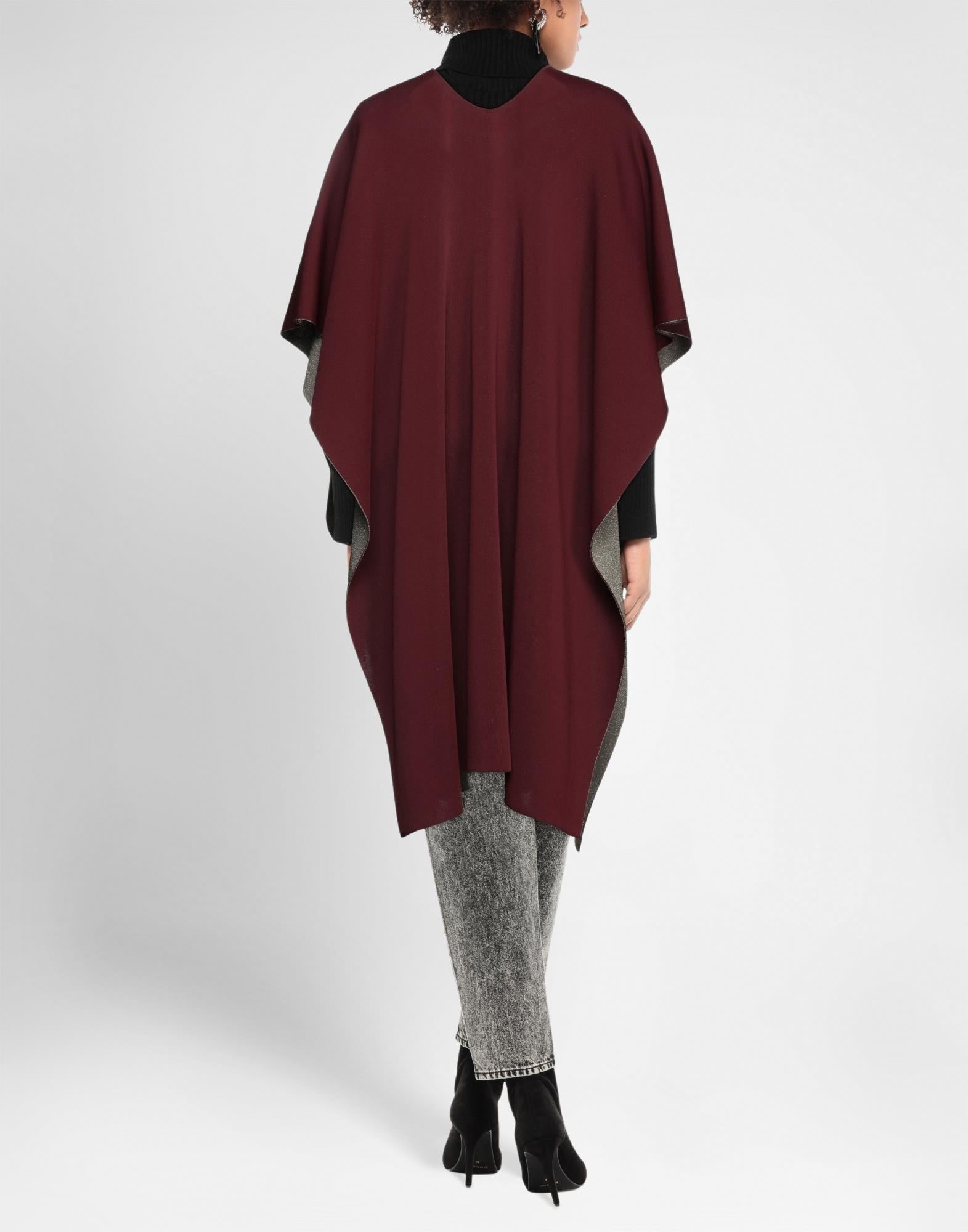 VALENTINO GARAVANI コート＆ブルゾン | ケープ ボルドー レディース