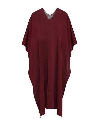VALENTINO GARAVANI Cape Burgundy 86% Viscose, 8% Metallic fiber, 5% Polyamide, 1% Elastane