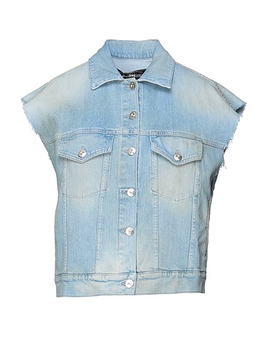3x1 NYC Denim jacket Blue 98% Cotton, 2% Elastane