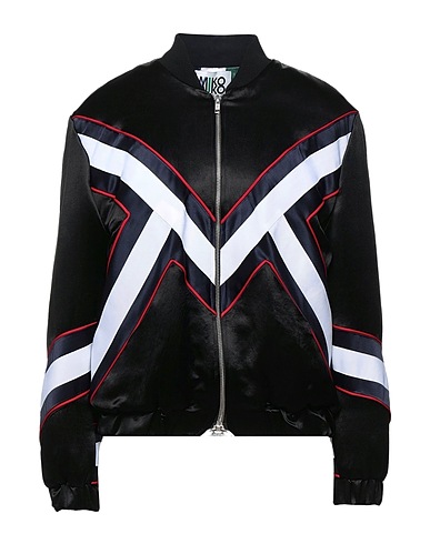MIKO MIKO Bomber Nero 100% Poliestere, Triacetato