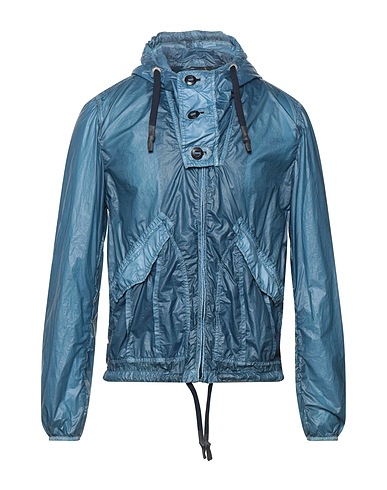 TIGER JAY Jacket Slate blue 68% Polyurethane, 32% Polyamide