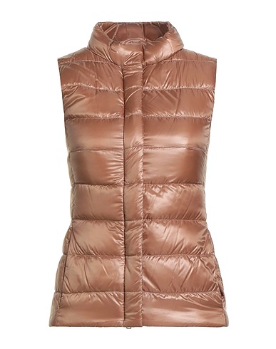HERNO Vest ICONICO Camel 100% Polyamide