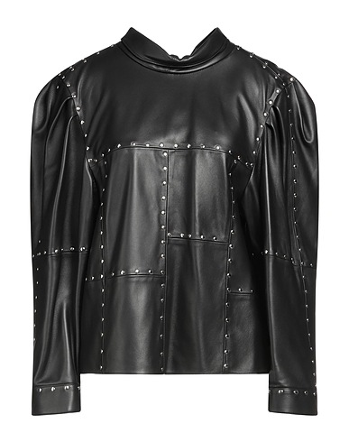 ISABEL MARANT Jacket Black 100% Lambskin