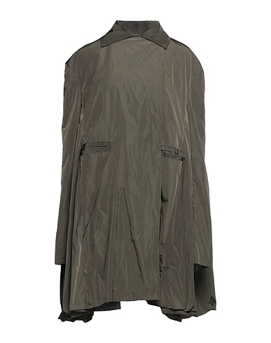 JOHANNA PARV Double breasted pea coat Military green 100% Polyester