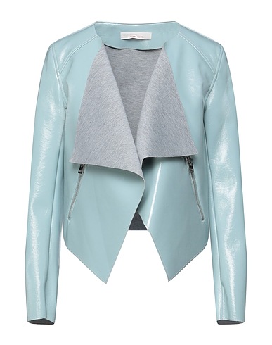 LIVIANA CONTI Blazer Sky blue 54% Viscose, 46% Polyurethane