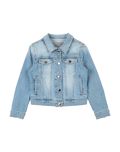 ERMANNO SCERVINO JUNIOR Denim Jacket Girl 9-16 years online on YOOX ...