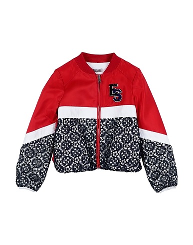 ERMANNO SCERVINO JUNIOR Jacket Red 100% Polyamide, Polyester, PES