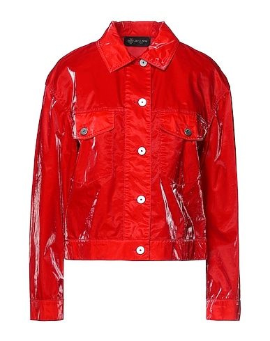 MR & MRS ITALY Giubbotto Rosso 55% Poliuretano, 45% Cotone