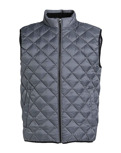 MICHAEL KORS MENS Gilet DIAMOND QUILTED VEST Grey 100% Polyester
