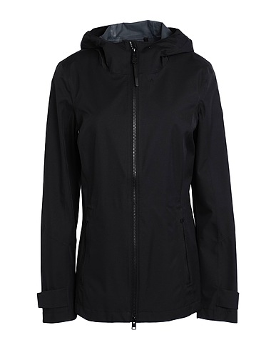 WOOLRICH Windbreakers and softshell jackets Black 100% Polyester