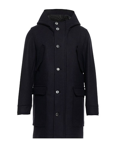 BRIAN DALES Coat Midnight blue 55% Wool, 23% Polyester, 18% Polyamide, 4% Polyurethane