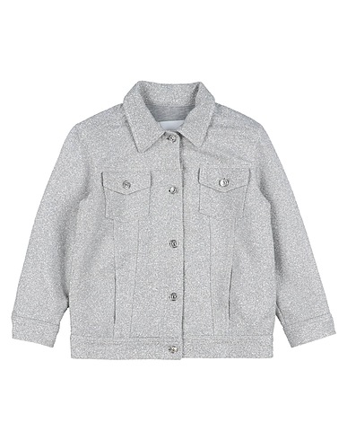 DONDUP Bomber Silver 80% Viscose, 12% Polyester, 7% Polyamide, 1% Elastane