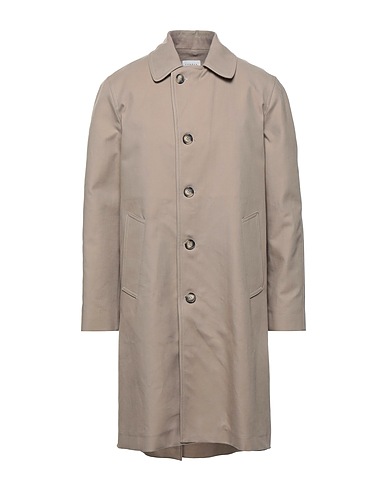 SANDRO Full-length jacket Khaki 100% Cotton