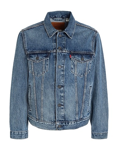 LEVI'S Jeansjacke THE TRUCKER JACKET
 Blau 100% Baumwolle