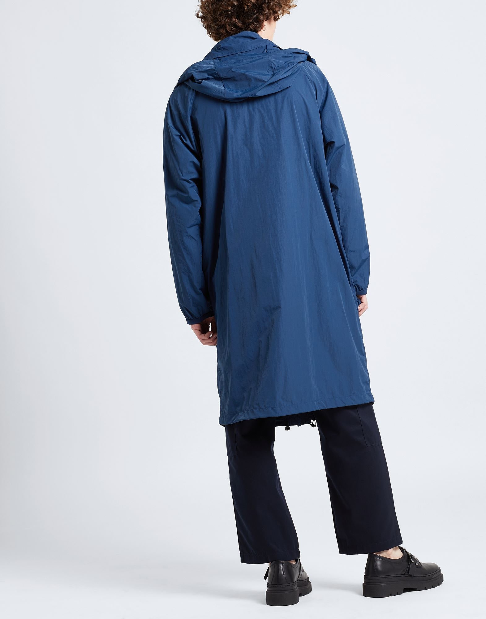 JIL SANDER + ミリタリー モッズコート ブルー 48 JIL SANDER + ミリタリー モッズコート ブルー 48 JIL SANDER +