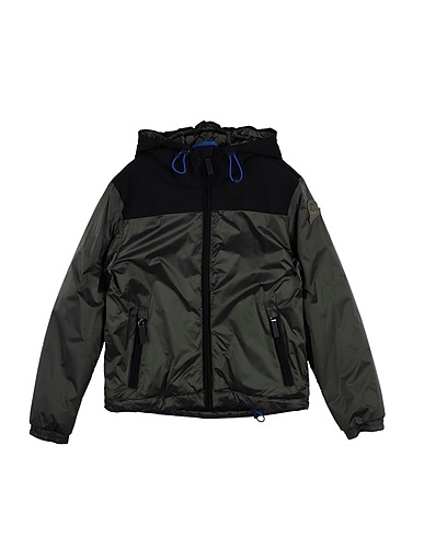 INVICTA Shell jacket Military green 95% Polyester, 5% Elastane