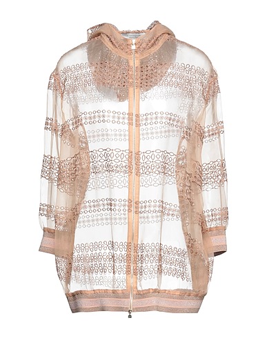 D.EXTERIOR Bomber Sand 68% Viscose, 16% Polyester, 11% Other Fibres, 4% Polyamide, 1% Elastane