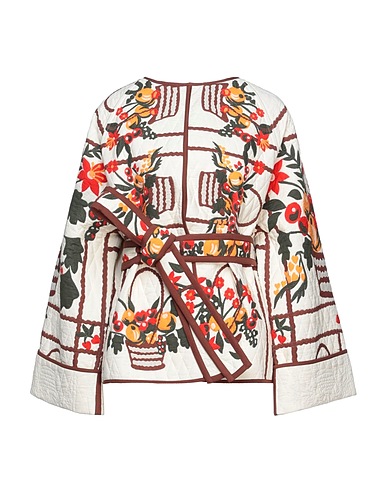 TORY BURCH ライトコート アイボリー コットン 100%