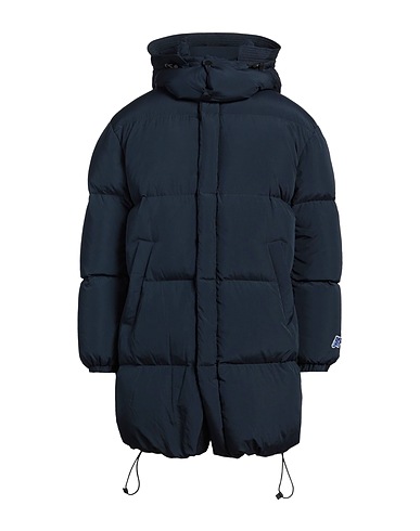 DIESEL Shell jacket Navy blue 100% Polyamide