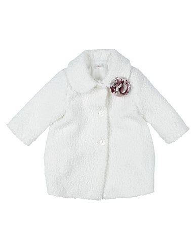 LE BEBÉ Teddy Coat White 100% Polyester