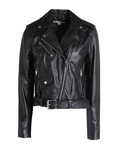 MICHAEL MICHAEL KORS Biker jacket CLASSIC MOTO
 Black 100% Lambskin