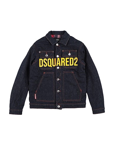 DSQUARED2 Denim jacket Blue 98% Cotton, 2% Elastane